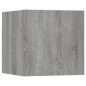 vidaXL Set di Mobili Porta TV 5 pz Grigio Sonoma in Legno Multistrato vidaXL Set di Mobili Porta TV 5 pz Grigio Sonoma in Legno Multistrato