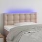 Testiera Cappuccino a LED 100x5x78/88 cm in Similpelle Testiera Cappuccino a LED 100x5x78/88 cm in Similpelle