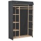 vidaXL Armadio Grigio 110x40x170 cm in Tessuto vidaXL Armadio Grigio 110x40x170 cm in Tessuto