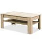 vidaXL Tavolino da Caffè in Truciolato 110x65x48 cm Quercia vidaXL Tavolino da Caffè in Truciolato 110x65x48 cm Quercia