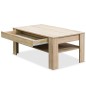 vidaXL Tavolino da Caffè in Truciolato 110x65x48 cm Quercia vidaXL Tavolino da Caffè in Truciolato 110x65x48 cm Quercia