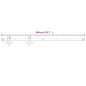 vidaXL Kit Accessori per Porta Scorrevole 200 cm in Acciaio Bianco vidaXL Kit Accessori per Porta Scorrevole 200 cm in Acciaio Bianco
