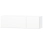 vidaXL Mobili Porta TV 2 pz in Truciolato 120x40x34 cm Bianco Lucido vidaXL Mobili Porta TV 2 pz in Truciolato 120x40x34 cm Bianco Lucido
