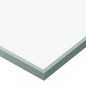 vidaXL Porta Scorrevole in Vetro ESG e Alluminio 90x205 cm Argento