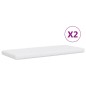 vidaXL Divano Letto Estraibile con Cassetti Blu 90x200 cm in Velluto vidaXL Divano Letto Estraibile con Cassetti Blu 90x200 cm in Velluto