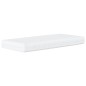vidaXL Divano Letto con Materasso Grigio Chiaro 90x200 cm in Velluto vidaXL Divano Letto con Materasso Grigio Chiaro 90x200 cm in Velluto