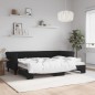 vidaXL Divano Letto con Letto Estraibile Nero 80x200 cm in Velluto vidaXL Divano Letto con Letto Estraibile Nero 80x200 cm in Velluto
