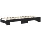 vidaXL Divano Letto con Letto Estraibile Nero 80x200 cm in Velluto vidaXL Divano Letto con Letto Estraibile Nero 80x200 cm in Velluto