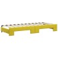 vidaXL Divano Letto con Letto Estraibile Giallo 80x200 cm in Velluto