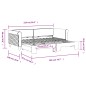vidaXL Divano Letto con Letto Estraibile Rosa 90x200 cm in Velluto vidaXL Divano Letto con Letto Estraibile Rosa 90x200 cm in Velluto