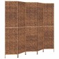 vidaXL Divisorio Ambienti 5Pannelli Marrone 205x180cm Giacinto d'Acqua vidaXL Divisorio Ambienti 5Pannelli Marrone 205x180cm Giacinto d'Acqua