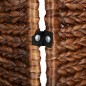 vidaXL Divisorio Ambienti 5Pannelli Marrone 205x180cm Giacinto d'Acqua vidaXL Divisorio Ambienti 5Pannelli Marrone 205x180cm Giacinto d'Acqua