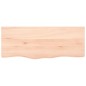 vidaXL Piano per Tavolo 100x40x6 cm in Rovere Massello Non Trattato