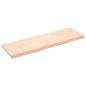 vidaXL Piano per Tavolo 160x50x6 cm in Rovere Massello Non Trattato vidaXL Piano per Tavolo 160x50x6 cm in Rovere Massello Non Trattato