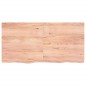 vidaXL Piano Tavolo Marrone 120x60x(2-6) cm Massello Rovere Trattato vidaXL Piano Tavolo Marrone 120x60x(2-6) cm Massello Rovere Trattato