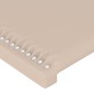 Testiera ad Orecchio Cappuccino 203x16x118/128 cm in Similpelle Testiera ad Orecchio Cappuccino 203x16x118/128 cm in Similpelle
