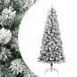 vidaXL Albero Natale Artificiale Incernierato con Neve Fioccata 240 cm vidaXL Albero Natale Artificiale Incernierato con Neve Fioccata 240 cm