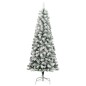 vidaXL Albero Natale Artificiale Incernierato con Neve Fioccata 240 cm vidaXL Albero Natale Artificiale Incernierato con Neve Fioccata 240 cm