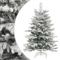 vidaXL Albero Natale Artificiale Incernierato con Neve Fioccata 210 cm vidaXL Albero Natale Artificiale Incernierato con Neve Fioccata 210 cm