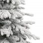 vidaXL Albero Natale Artificiale Incernierato con Neve Fioccata 210 cm vidaXL Albero Natale Artificiale Incernierato con Neve Fioccata 210 cm
