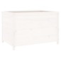 vidaXL Fioriera Rialzata Giardino Bianca 119,5x82,5x78cm Massello Pino vidaXL Fioriera Rialzata Giardino Bianca 119,5x82,5x78cm Massello Pino