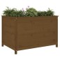vidaXL Fioriera Rialzata Giardino Miele 119,5x82,5x78cm Massello Pino vidaXL Fioriera Rialzata Giardino Miele 119,5x82,5x78cm Massello Pino
