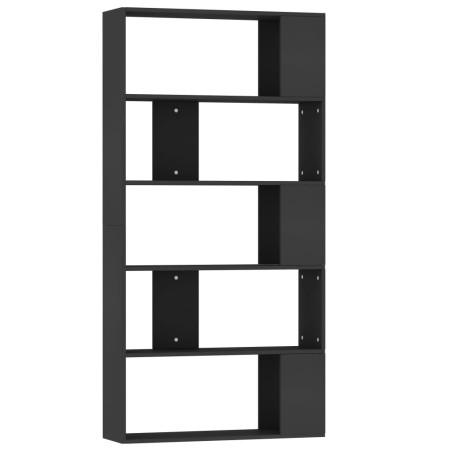 vidaXL Libreria/Divisorio Nero 80x24x159 cm in Truciolato 