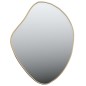 vidaXL Specchio da Parete Dorato 60x50 cm