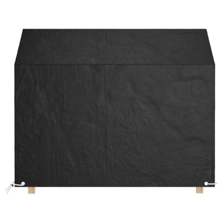 vidaXL Copri Panche Giardino 2pz 8Occhielli 160x70x70/88cm Polietilene