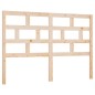 Testiera Letto 156x4x100 cm in Legno Massello di Pino