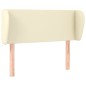 Testiera ad Orecchio Crema 83x23x78/88 cm in Similpelle