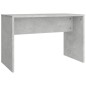 vidaXL Set Tavolo da Toeletta Grigio Cemento 86,5x35x136 cm vidaXL Set Tavolo da Toeletta Grigio Cemento 86,5x35x136 cm