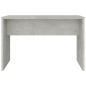 vidaXL Set Tavolo da Toeletta Grigio Cemento 86,5x35x136 cm vidaXL Set Tavolo da Toeletta Grigio Cemento 86,5x35x136 cm