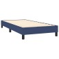 vidaXL Letto a Molle con Materasso e LED Blu 80x200 cm in Tessuto vidaXL Letto a Molle con Materasso e LED Blu 80x200 cm in Tessuto