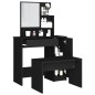 vidaXL Set Toeletta Nero 86,5x35x136 cm vidaXL Set Toeletta Nero 86,5x35x136 cm