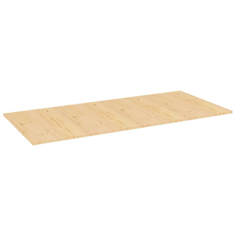    vidaXL Piano Tavolo 220x100x2,5 cm in Legno Massello di Pino