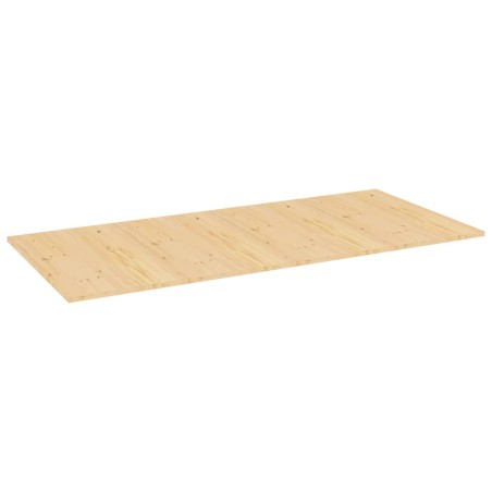    vidaXL Piano Tavolo 220x100x2,5 cm in Legno Massello di Pino
