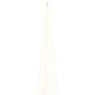 vidaXL Cono di Luce di Natale 60 LED Bianco Caldo 120 cm in Acrilico vidaXL Cono di Luce di Natale 60 LED Bianco Caldo 120 cm in Acrilico
