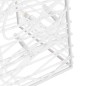 vidaXL Cono di Luce di Natale 60 LED Bianco Caldo 120 cm in Acrilico vidaXL Cono di Luce di Natale 60 LED Bianco Caldo 120 cm in Acrilico