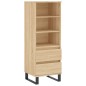 vidaXL Credenza Rovere Sonoma 40x36x110 cm in Legno Multistrato vidaXL Credenza Rovere Sonoma 40x36x110 cm in Legno Multistrato