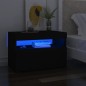 vidaXL Mobile Porta TV con Luci LED Nero 60x35x40 cm vidaXL Mobile Porta TV con Luci LED Nero 60x35x40 cm