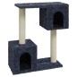 vidaXL Albero per Gatti con Tiragraffi in Sisal Grigio Scuro 60 cm vidaXL Albero per Gatti con Tiragraffi in Sisal Grigio Scuro 60 cm