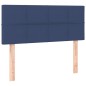 vidaXL Letto a Molle con Materasso e LED Blu 80x200 cm in Tessuto vidaXL Letto a Molle con Materasso e LED Blu 80x200 cm in Tessuto