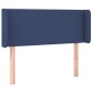 Testiera a LED Blu 93x16x78/88 cm in Tessuto Testiera a LED Blu 93x16x78/88 cm in Tessuto