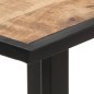 vidaXL Tavolo da Pranzo 140 cm in Legno di Mango Grezzo vidaXL Tavolo da Pranzo 140 cm in Legno di Mango Grezzo
