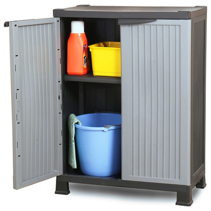 vidaXL Armadietto in Plastica 68x39x92 cm