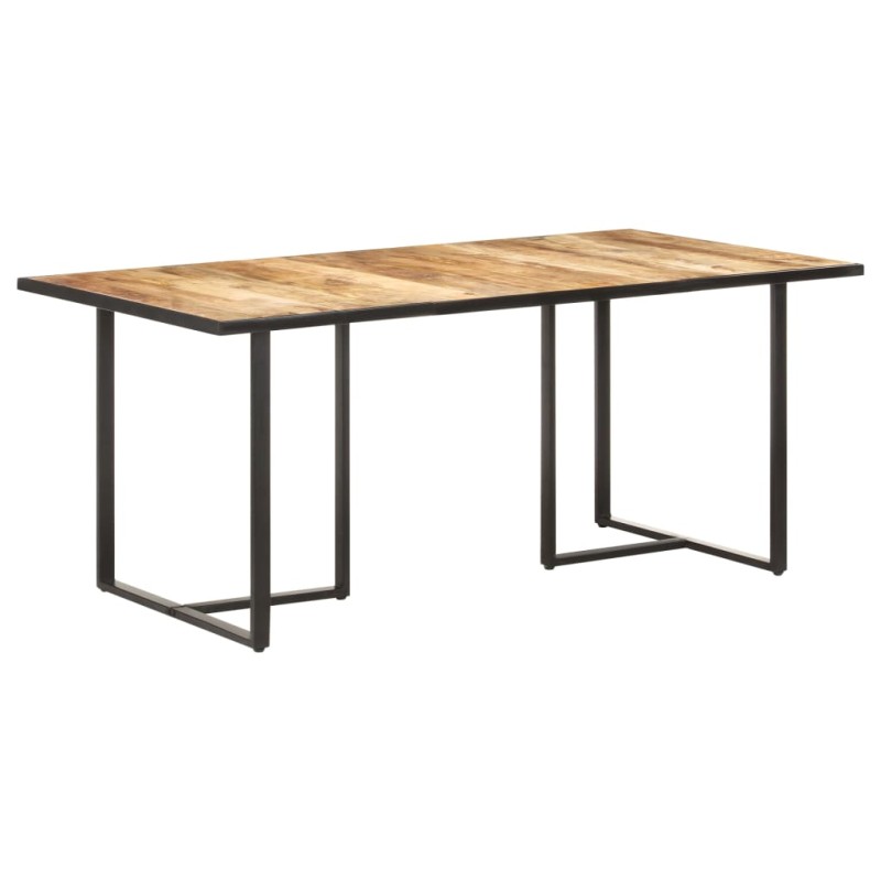 vidaXL Tavolo da Pranzo 180 cm in Legno di Mango Grezzo vidaXL Tavolo da Pranzo 180 cm in Legno di Mango Grezzo